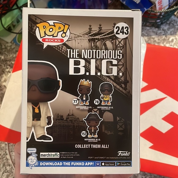 B.I.G FUNKO POP!  Just released- brand new- bought at Footlocker - Picture 3 of 5